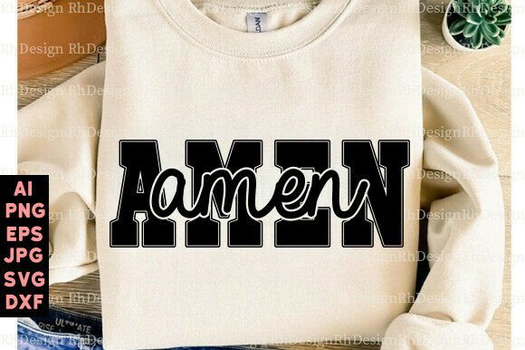 Amen Cross Bow SVG: A Versatile Graphic for T-Shirt Designs