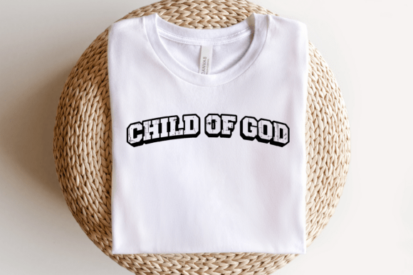 Child of God Shirt: A Versatile Christian Faith SVG for T-Shirt Designs