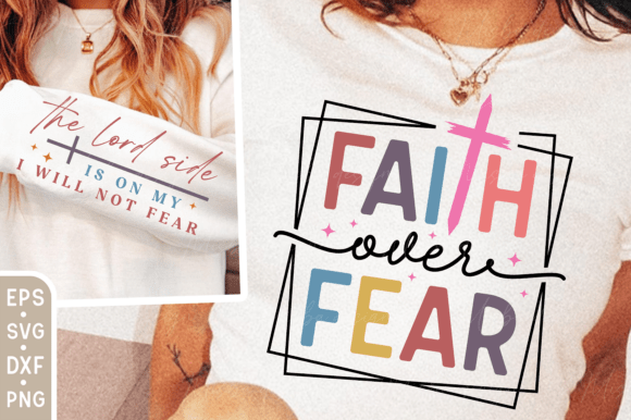 Elegant Christian Faith Sleeve SVG PNG Review