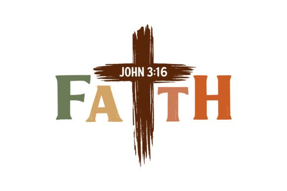Faith Christian Cross John 316: A Versatile T-Shirt Design Graphic
