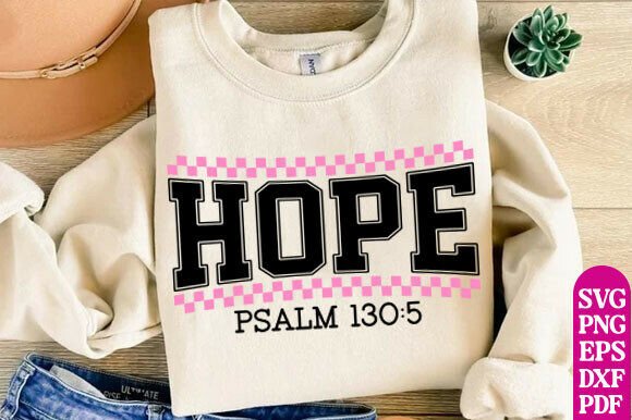 Hope SVG, Christian Bible Verse Graphics for T-Shirts and More