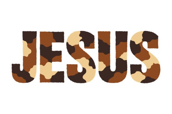 Jesus Cowhide Typography Design for T-Shirt Graphics