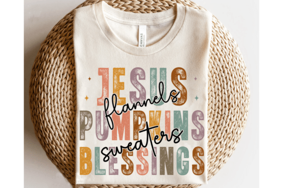 Jesus Pumpkins Blessings Svg, Jesus Bonf: A T-Shirt Design Gem
