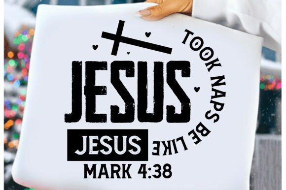Jesus Took Naps Sweatshirt SVG PNG: A Relaxing Embroidery Design