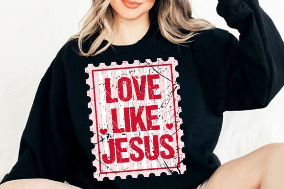 Love Like Jesus SVG: Perfect for T-Shirt Designs & Graphics