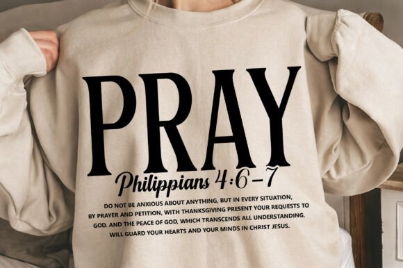 Review: Bible Verse Pray Svg, Christian Graphics for T-Shirts