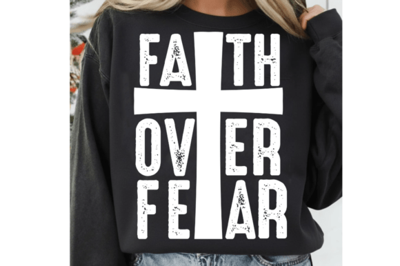 Reviewing Faith over Fear PNG,Christian Svg